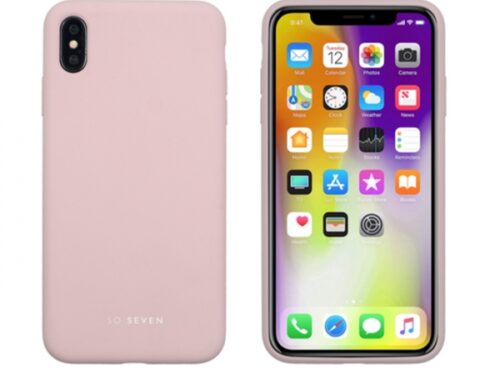 SO SEVEN SMOOTHIE IPHONE XS MAX pink backcover