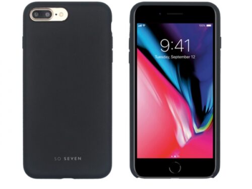 SO SEVEN SMOOTHIE IPHONE 7 PLUS 8 PLUS black backcover