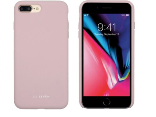 SO SEVEN SMOOTHIE IPHONE 7 PLUS 8 PLUS pink backcover