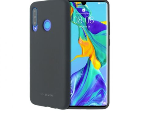 SO SEVEN SMOOTHIE HUAWEI P30 LITE black backcover