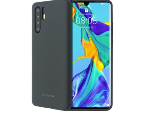 SO SEVEN SMOOTHIE HUAWEI P30 PRO black backcover