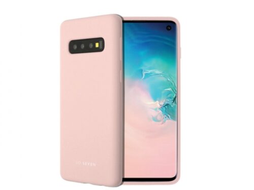 SO SEVEN SMOOTHIE SAMSUNG S10 pink backcover - Image 1