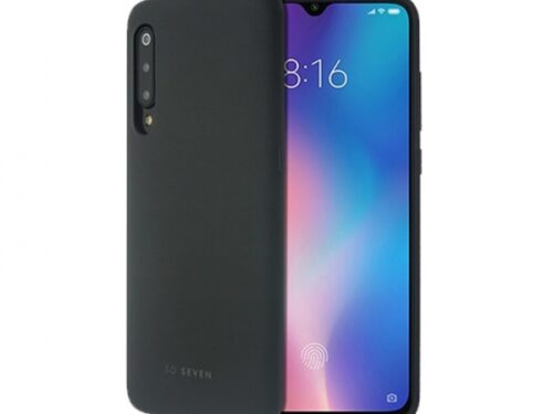 SO SEVEN SMOOTHIE XIAOMI MI 9 black backcover