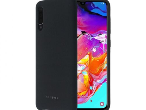 SO SEVEN SMOOTHIE SAMSUNG A70 black backcover
