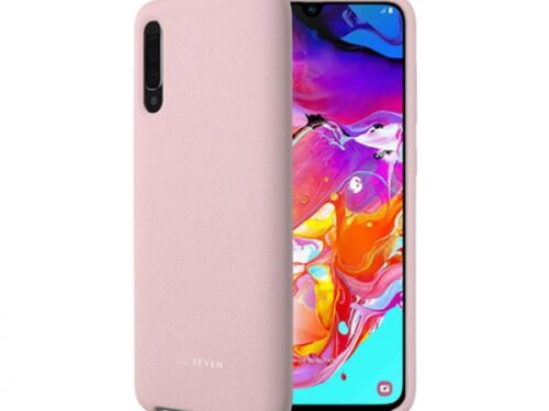 SO SEVEN SMOOTHIE SAMSUNG A70 pink backcover