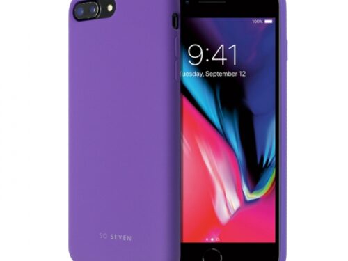 SO SEVEN SMOOTHIE IPHONE 7 PLUS 8 PLUS violet backcover - Image 1