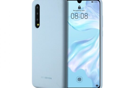SO SEVEN SMOOTHIE HUAWEI P30 ice blue backcover
