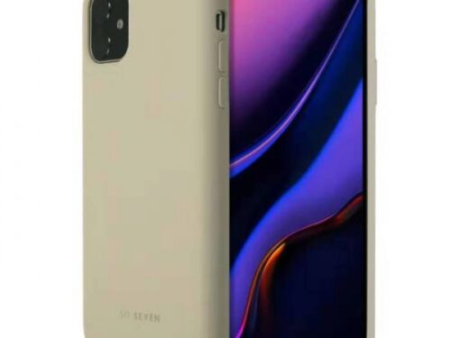 SO SEVEN SMOOTHIE IPHONE 11 (6.1) light grey backcover