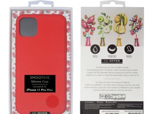 SO SEVEN SMOOTHIE IPHONE 11 PRO MAX (6.5) red backcover