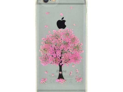 4OK TPU IPHONE 7 8 PINK TREE backcover