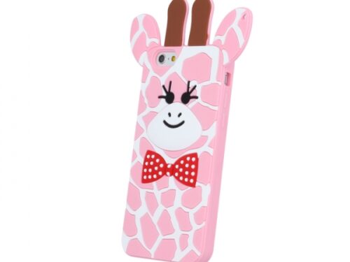 SPD TPU GIRAFFE HUAWEI P9 LITE pink backcover