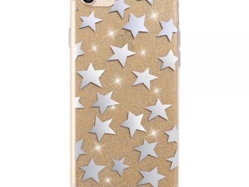 SPD TPU STARS IPHONE X XS GOLD backcover