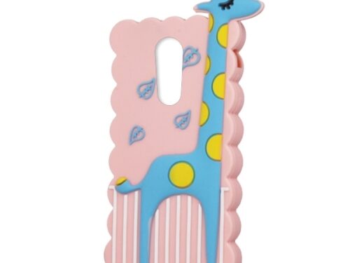 SPD TPU GIRAFFE 2 LENOVO K6 NOTE pink backcover