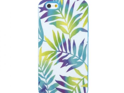 SPD TPU SILICON PLANTS HUAWEI P8/P9 LITE 2017 blue backcover