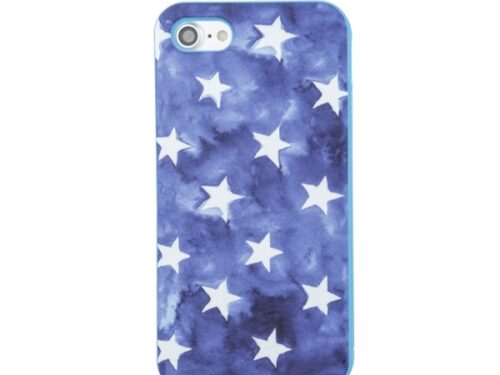 SPD TPU SILICON NIGHT STARS SAMSUNG A5 2017 blue backcover - Image 1