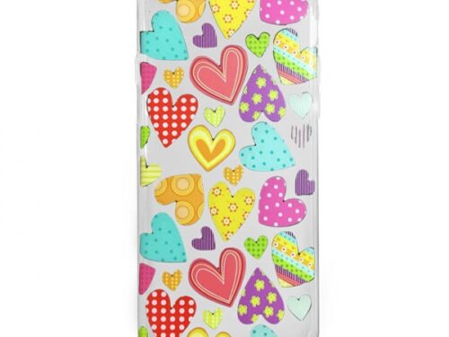 SPD TPU COLORFUL HEARTS SAMSUNG S5 backcover - Image 1