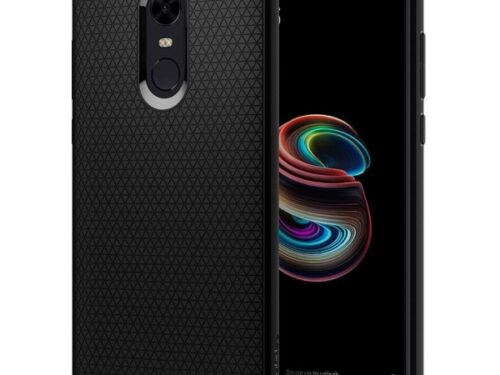 SPIGEN LIQUID AIR XIAOMI REDMI 5 PLUS black backcover - Image 1