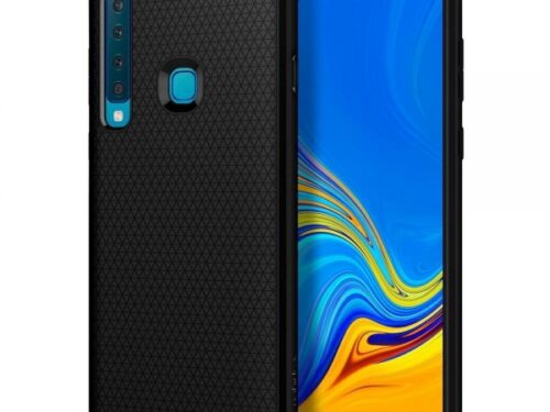 SPIGEN LIQUID AIR SAMSUNG A9 2018 black backcover