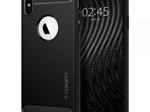 SPIGEN RUGGED ARMOR IPHONE X XS black backcover