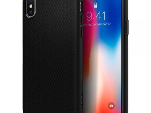 SPIGEN LIQUID AIR IPHONE XR black backcover