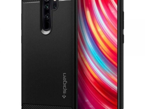 SPIGEN RUGGED ARMOR XIAOMI REDMI NOTE 8 PRO black backcover