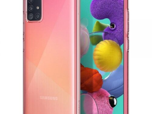 SPIGEN LIQUID CRYSTAL SAMSUNG A51 transparent backcover - Image 1