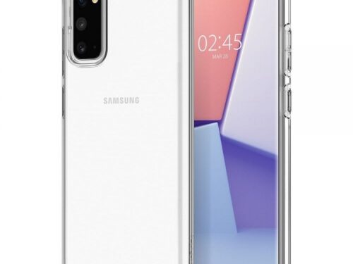 SPIGEN LIQUID CRYSTAL SAMSUNG S20 transparent backcover - Image 1