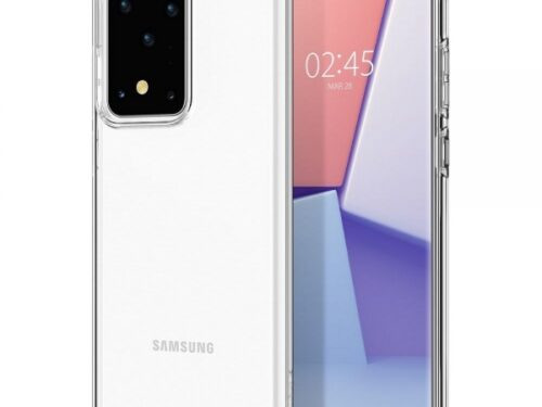 SPIGEN LIQUID CRYSTAL SAMSUNG S20 ULTRA transparent backcover - Image 1