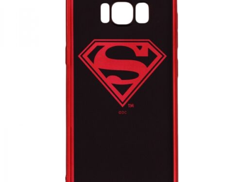 WARNER BROS SUPERMAN LUXURY CHROME SAMSUNG S9 backcover - Image 1