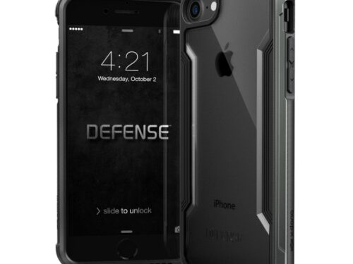 X-DORIA DEFENCE SHIELD IPHONE 7 PLUS / 8 PLUS black backcover