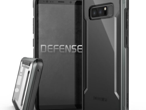 X-DORIA DEFENCE SHIELD SAMSUNG NOTE 8 black backcover