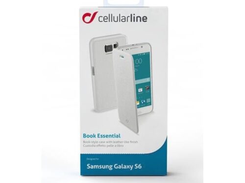 CELLULARLINE BOOK ESSENTIAL SAMSUNG S6 white