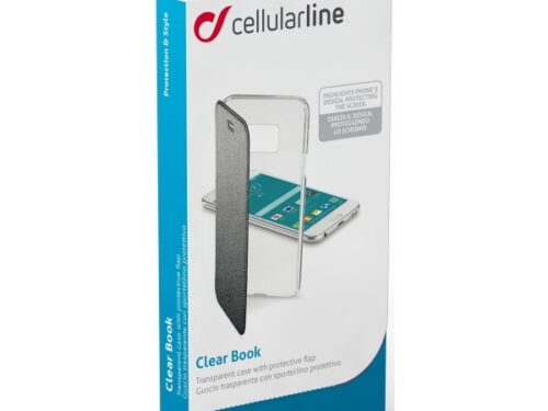 CELLULARLINE CLEAR BOOK SAMSUNG S6 black trans