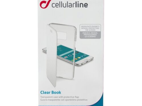 CELLULARLINE CLEAR BOOK SAMSUNG S6 white trans