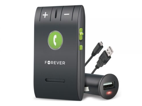 FOREVER BK-300 BLUETOOTH CARKIT + CHARGER black