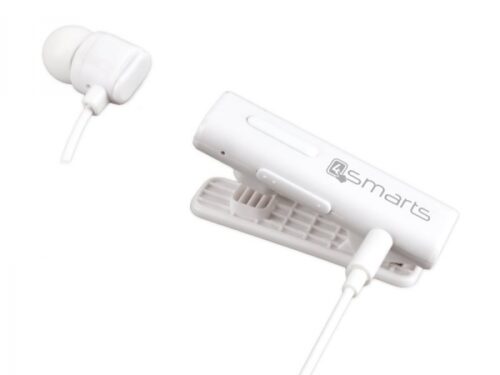 4SMARTS BLUETOOTH MONO HANDSFREE TALKCLIP white