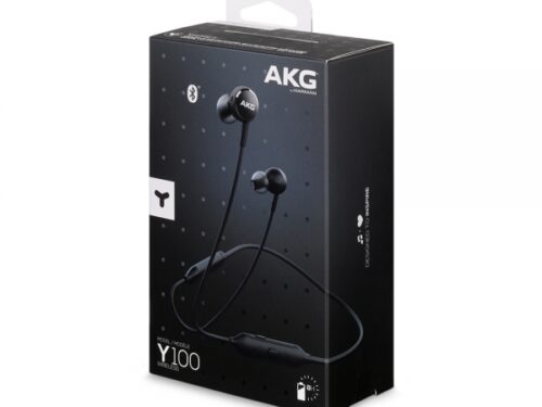 AKG BLUETOOTH HEADPHONES Y100 black - Image 1