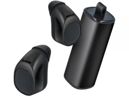 FOREVER TWE-200 BLUETOOTH STEREO TWS HANDSFREE WITH CHARGING CASE black - Image 1