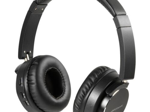 VIVANCO AIRCOUSTIC BLUETOOTH PREMIUM ANC HEADPHONES black - Image 1