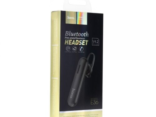 HOCO BLUETOOTH HEADSET BUSINESS BT4.2 black - Image 1
