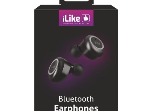 iLIKE BLUETOOTH HANDSFREE TWS WITH POWERBANK black - Image 1