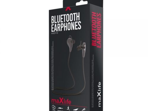 MAXLIFE BLUETOOTH HANDSFREE HEADSET black - Image 1