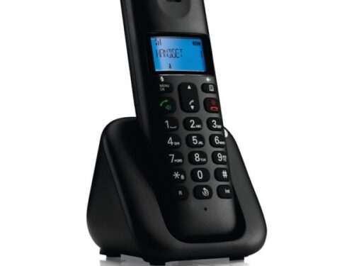 ΑΣΥΡΜΑΤΟ ΤΗΛΕΦΩΝΟ MOTOROLA T301 black ΜΕ ΑΝΟΙΚΤΗ ΑΚΡΟΑΣΗ - Image 1