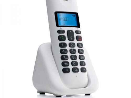 ΑΣΥΡΜΑΤΟ ΤΗΛΕΦΩΝΟ MOTOROLA T301 white ΜΕ ΑΝΟΙΚΤΗ ΑΚΡΟΑΣΗ