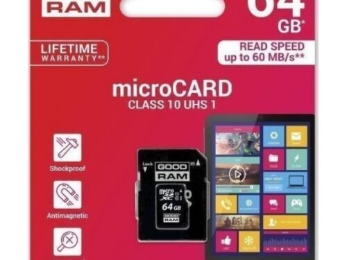 Memory Card microSD GOODRAM 64GB CLASS 10