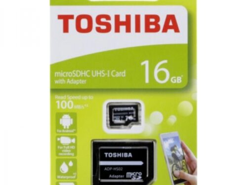 Memory Card microSD TOSHIBA 16GB CLASS 10