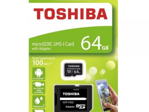 Memory Card microSD TOSHIBA 64GB CLASS 10