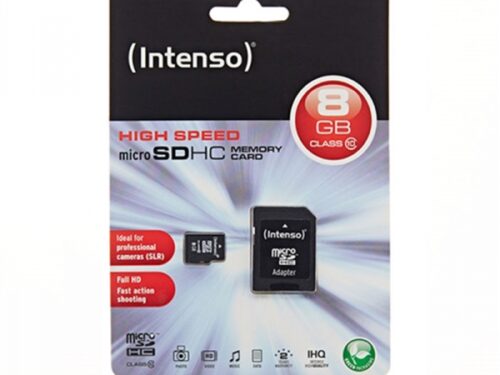 Memory Card microSD INTENSO 8GB CLASS 10
