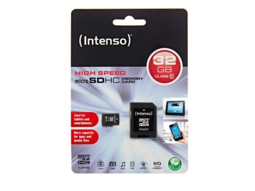 Memory Card microSD INTENSO 32GB CLASS 10