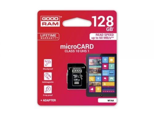 Memory Card microSD GOODRAM 128GB CLASS 10